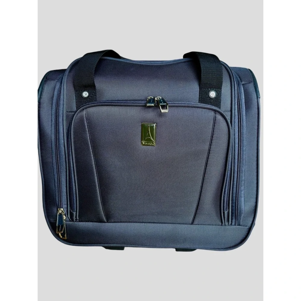 Travelpro Rolling‎ Underseat Carry On Bag Gray Luggage Telescoping Handle